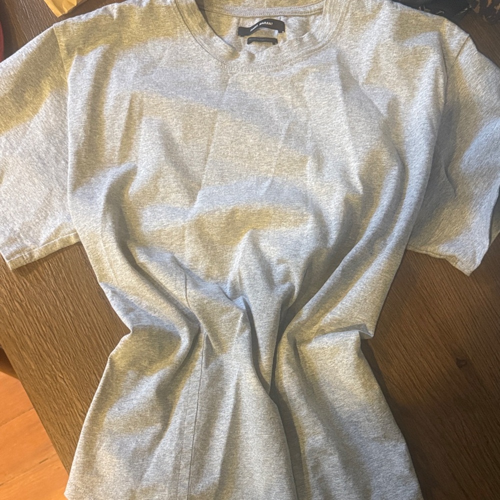 Isabel Marant Gray Short Sleeve Tee